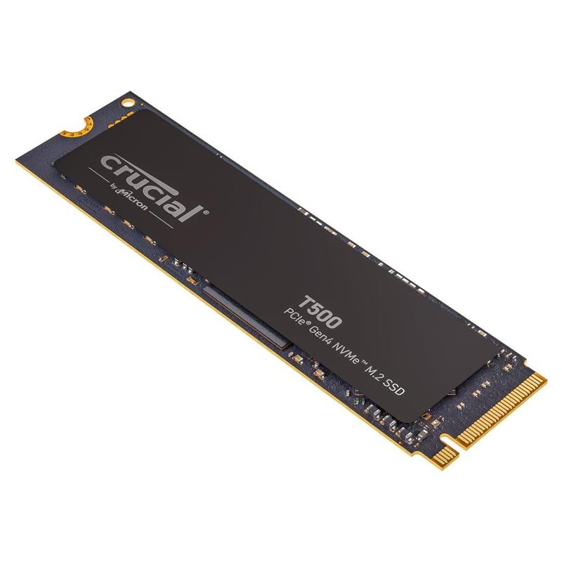 SSD Crucial T500 de 2 TB Gen4 NVMe M.2 para jogos internos - HD